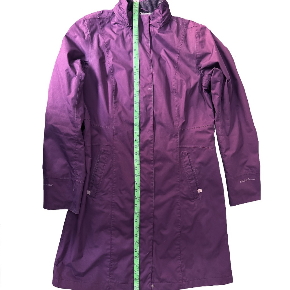 Eddie Bauer Women’s L Tall Purple 3-in-1 Jacket w/ Removable Liner - Picture 13 of 13
